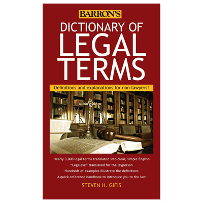 Dictionary of Legal Terms